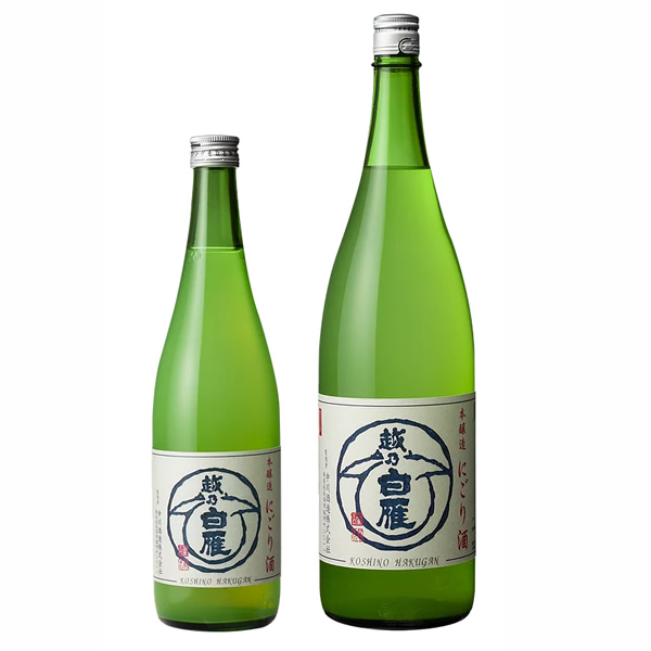 輸入 新潟 本醸造1800ml 中川酒造 日本酒 越乃白雁 日本酒